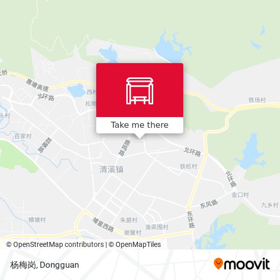 杨梅岗 map