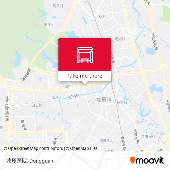 塘厦医院 map