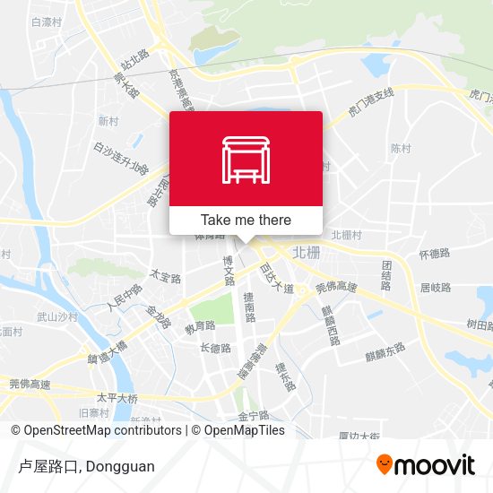 卢屋路口 map