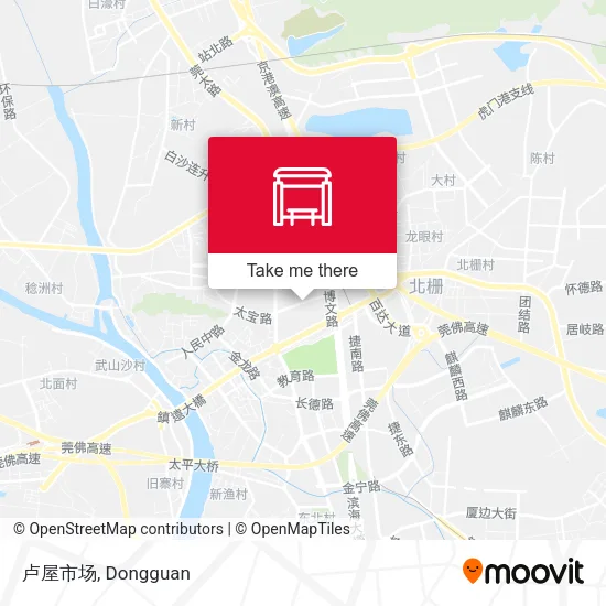 卢屋市场 map
