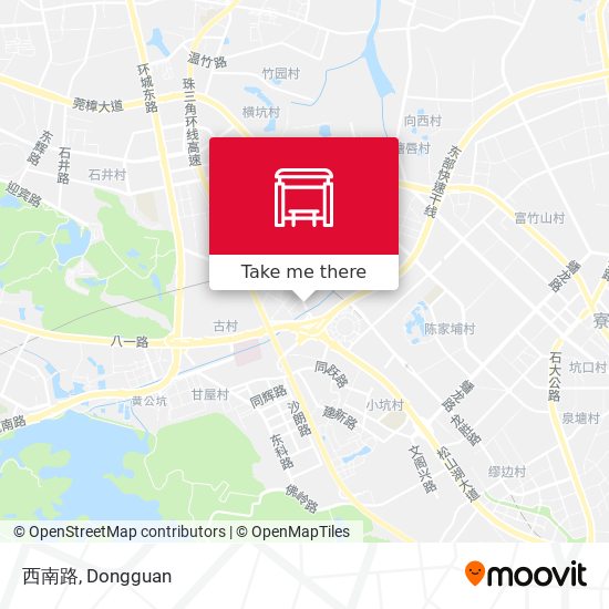 西南路 map