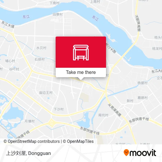 上沙刘屋 map
