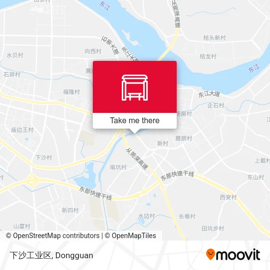 下沙工业区 map
