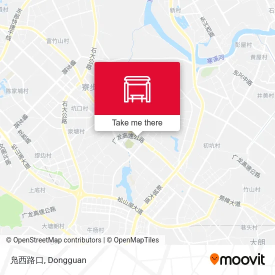 凫西路口 map