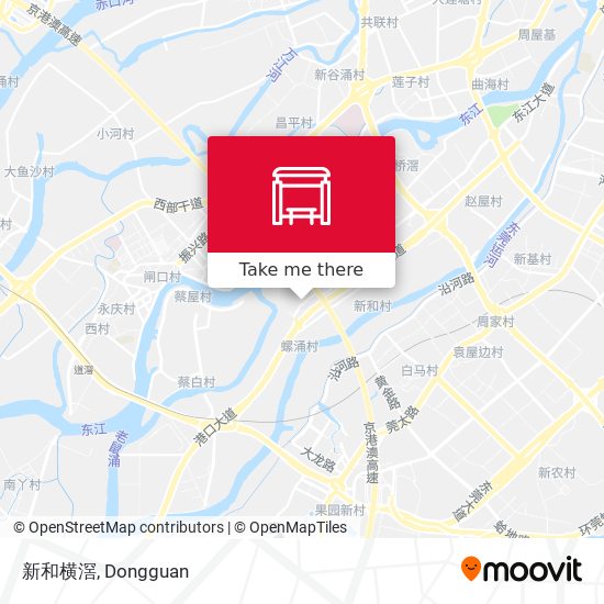 新和横滘 map