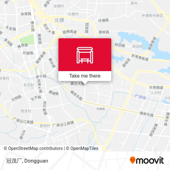 冠茂厂 map
