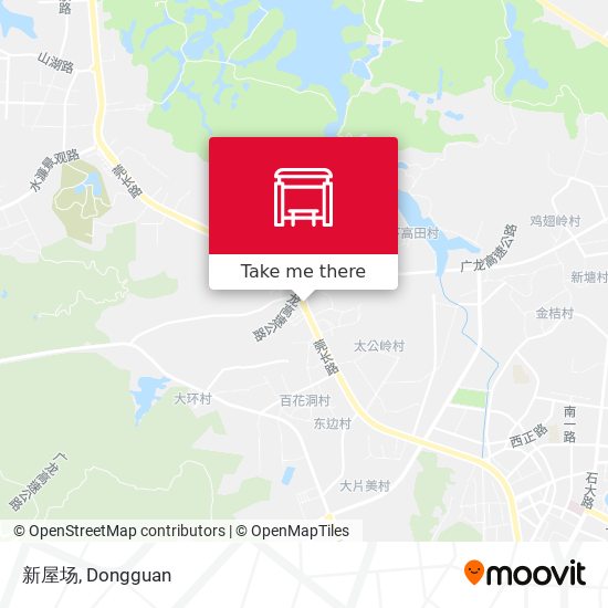新屋场 map