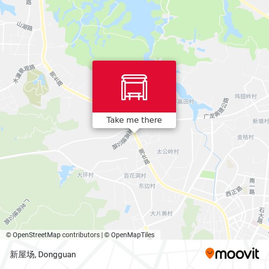 新屋场 map