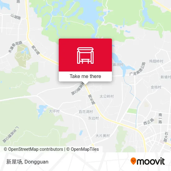 新屋场 map