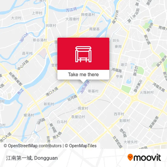 江南第一城 map