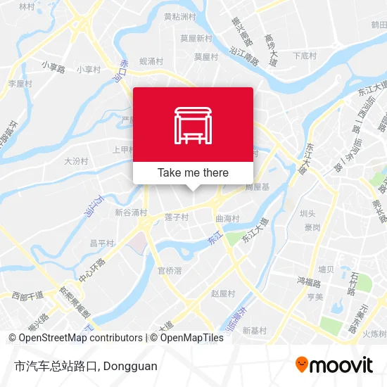 市汽车总站路口 map