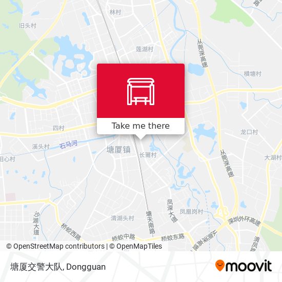 塘厦交警大队 map