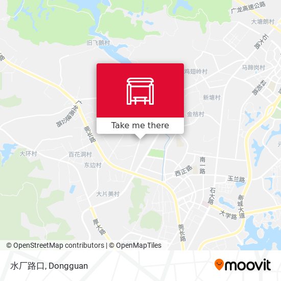 水厂路口 map