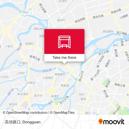 高埗路口 map