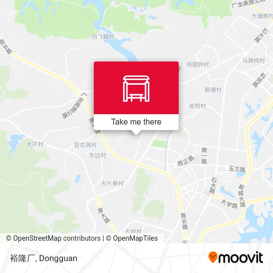 裕隆厂 map