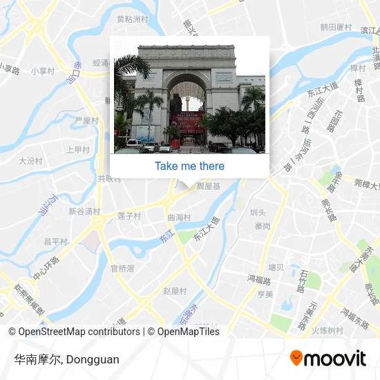 华南摩尔 map