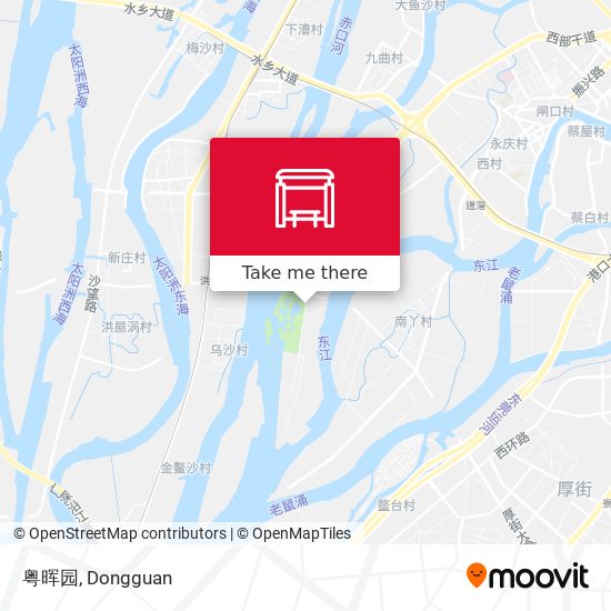 粤晖园 map