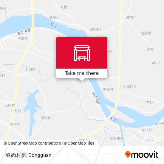铁岗村委 map