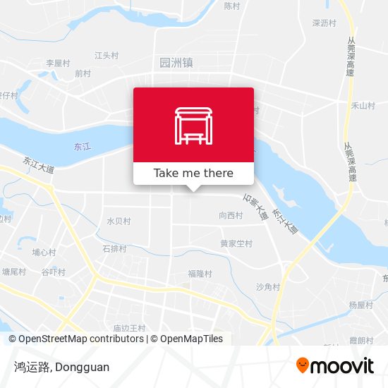 鸿运路 map