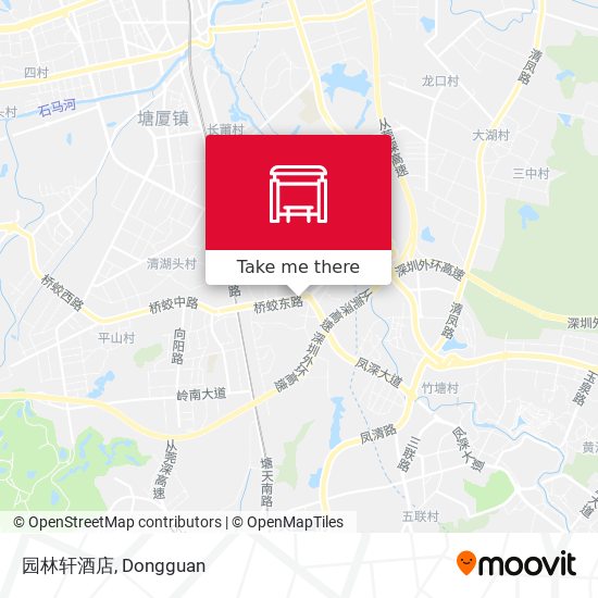 园林轩酒店 map