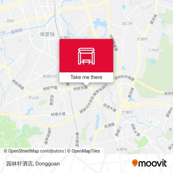 园林轩酒店 map