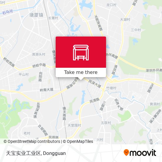 天宝实业工业区 map