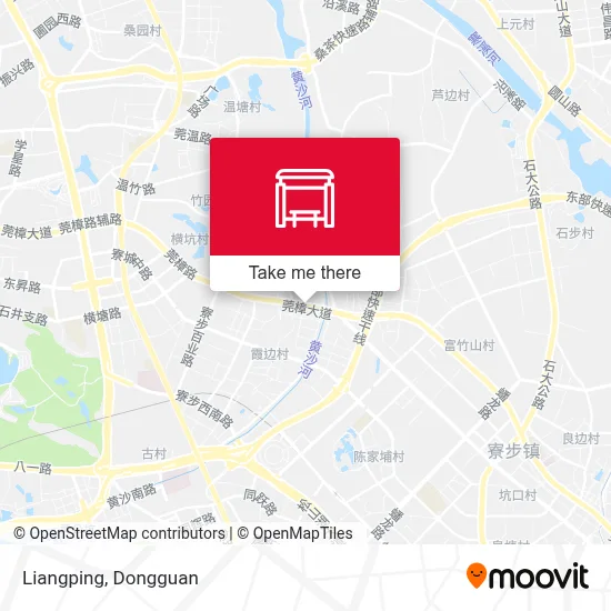 Liangping map