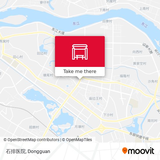 石排医院 map