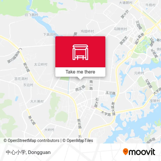 中心小学 map