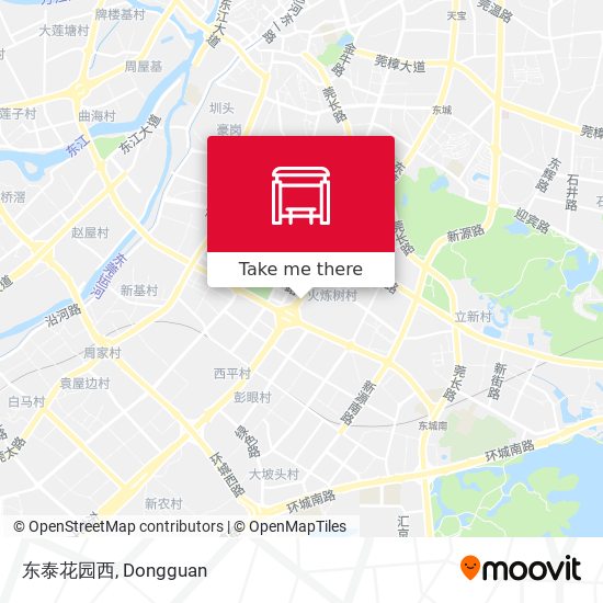 东泰花园西 map