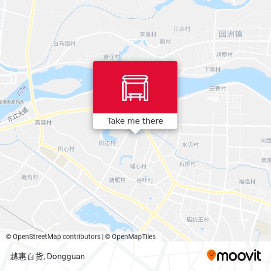 越惠百货 map