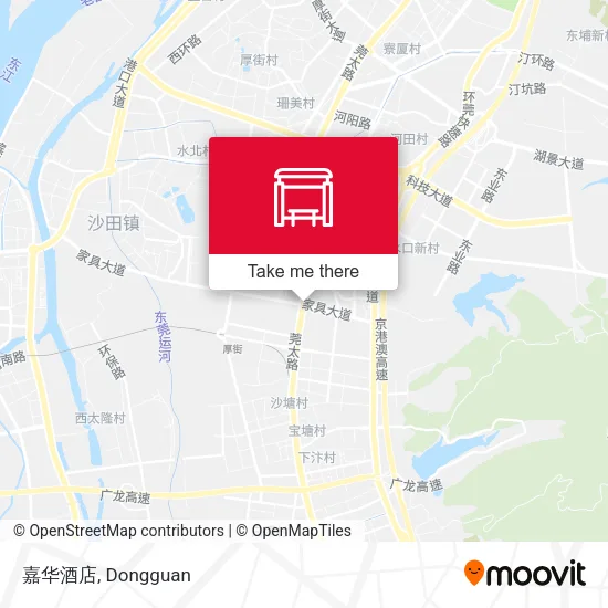 嘉华酒店 map