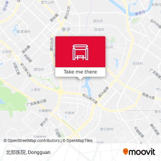 北部医院 map
