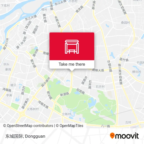东城国际 map