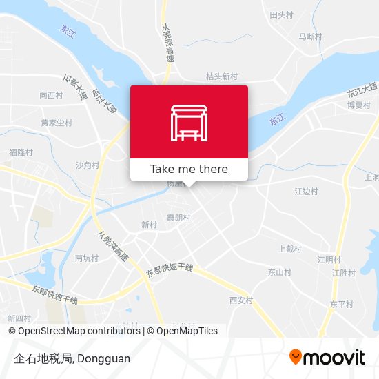 企石地税局 map