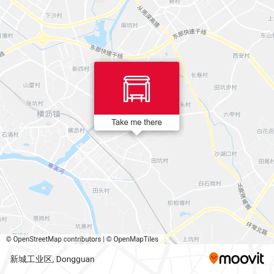 新城工业区 map