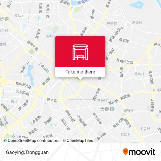 Gaoying map