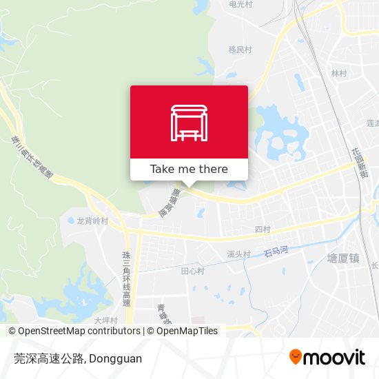 莞深高速公路 map