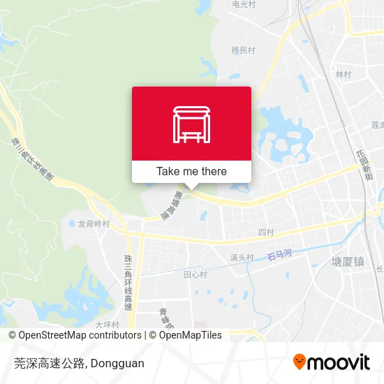莞深高速公路 map