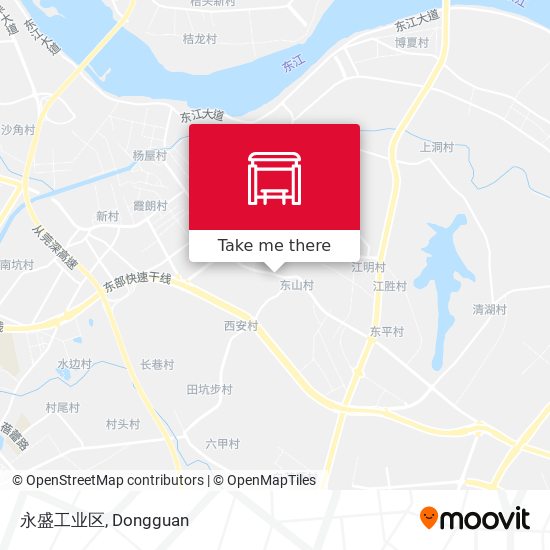 永盛工业区 map