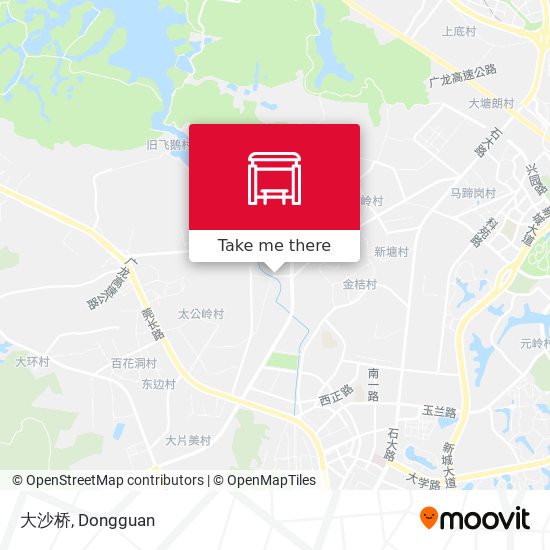 大沙桥 map