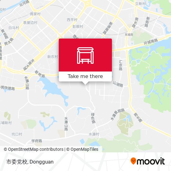 市委党校 map