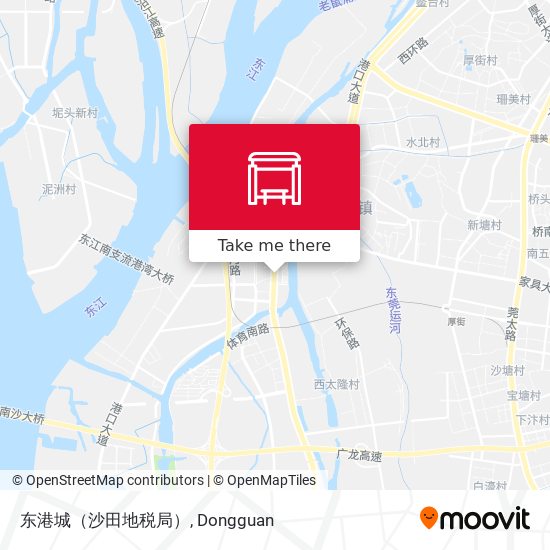 东港城（沙田地税局） map