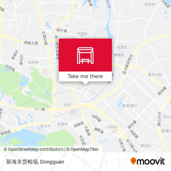 新海关货检场 map