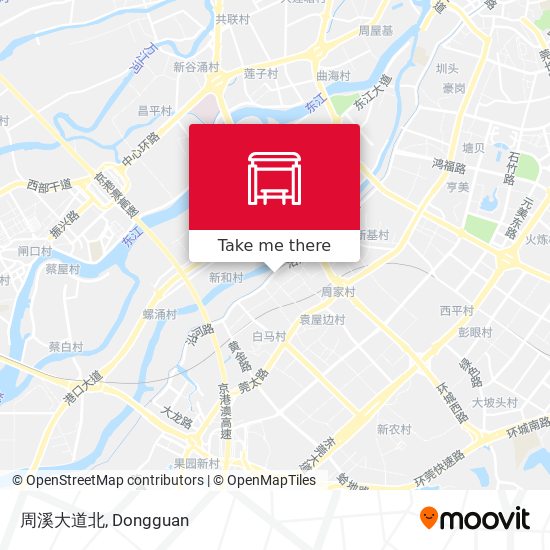 周溪大道北 map
