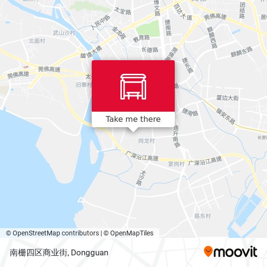 南栅四区商业街 map