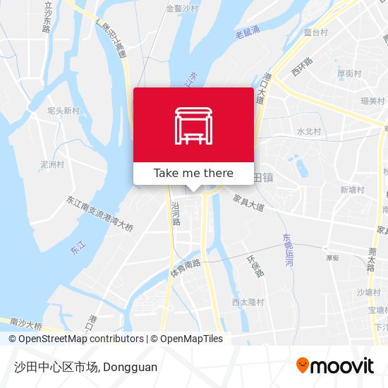 沙田中心区市场 map