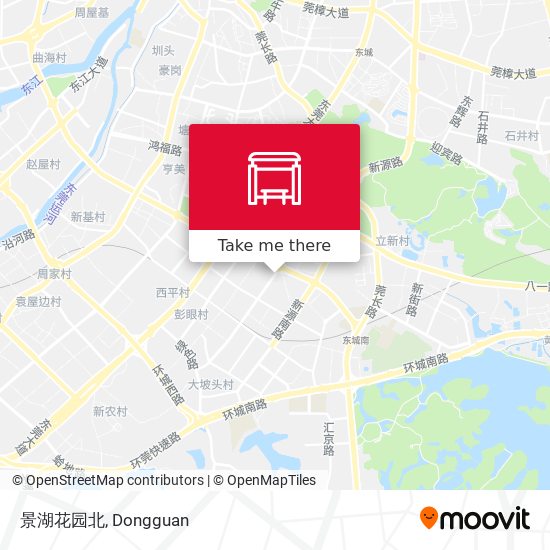 景湖花园北 map