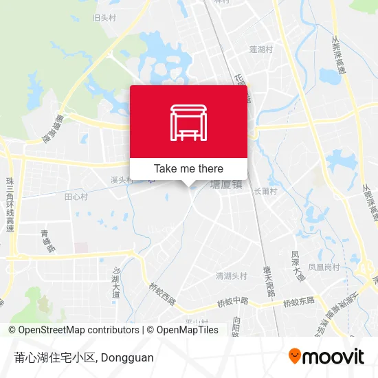 莆心湖住宅小区 map