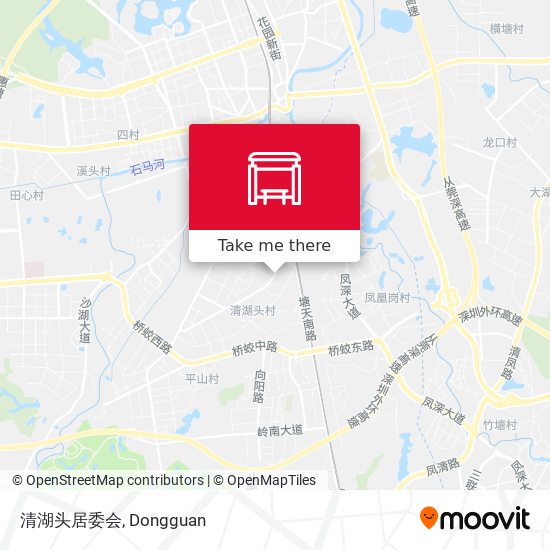 清湖头居委会 map